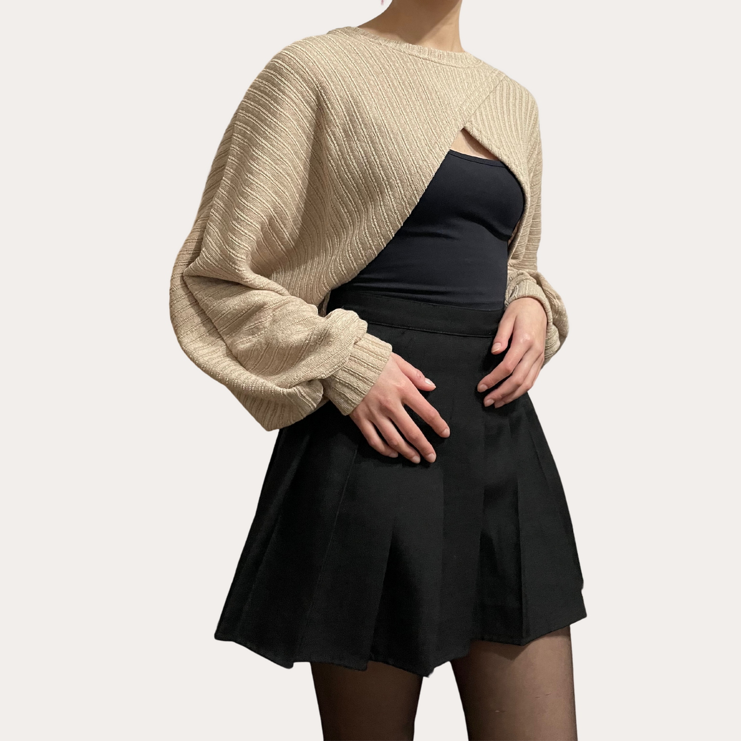 Ribbed Bolero