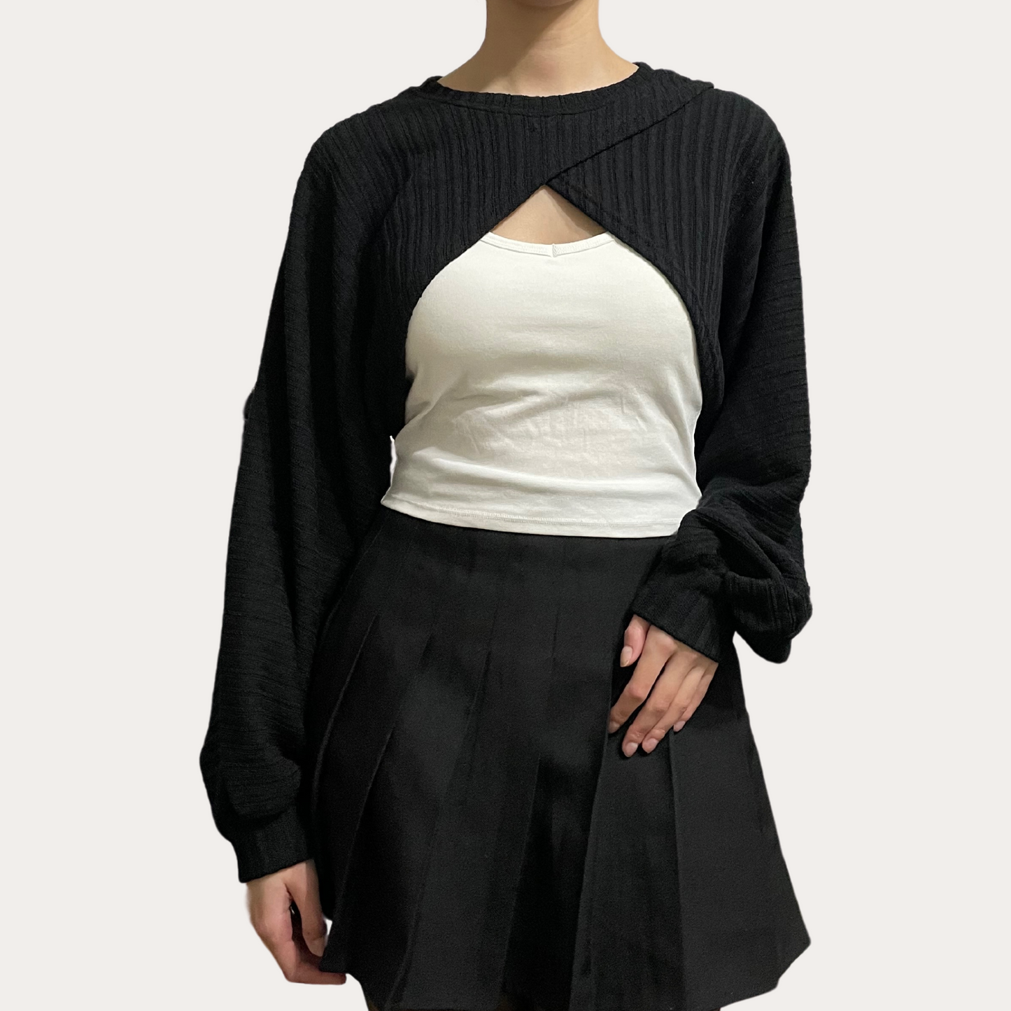 Ribbed Bolero