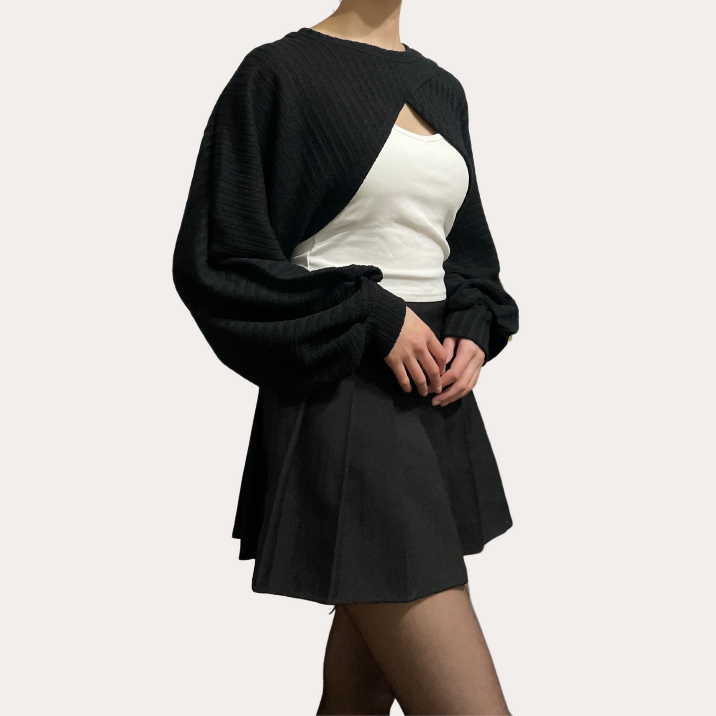 Ribbed Bolero