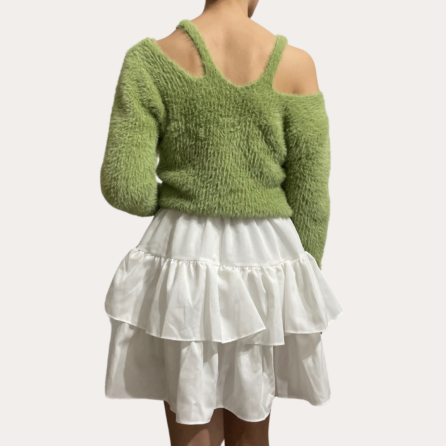 Open Shoulder Sweater