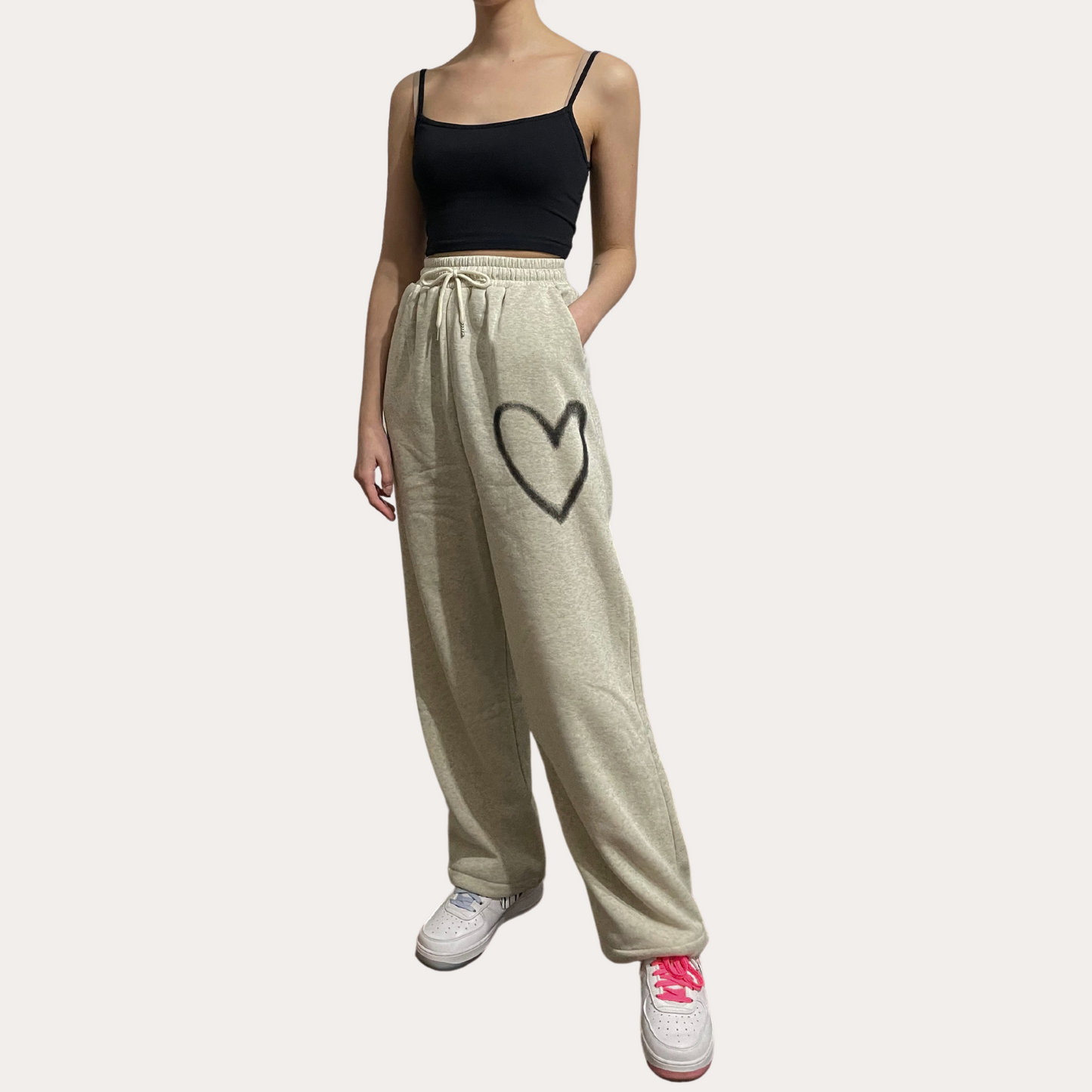 Heart Detail Joggers