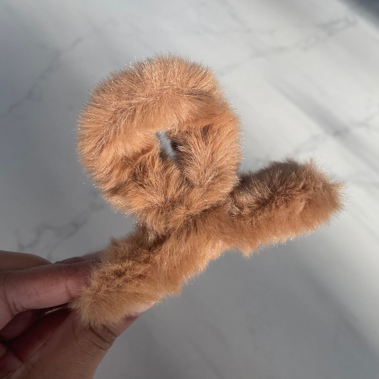 Fluffy Claw Clip (Small)
