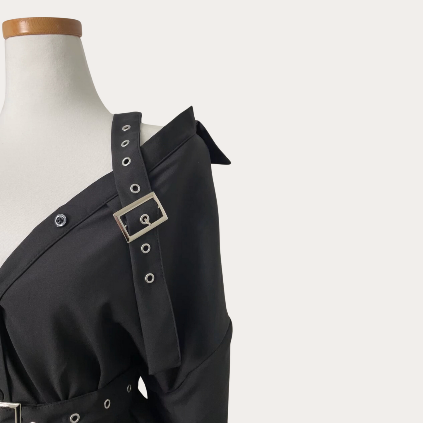 Buckle Shirt Dress
