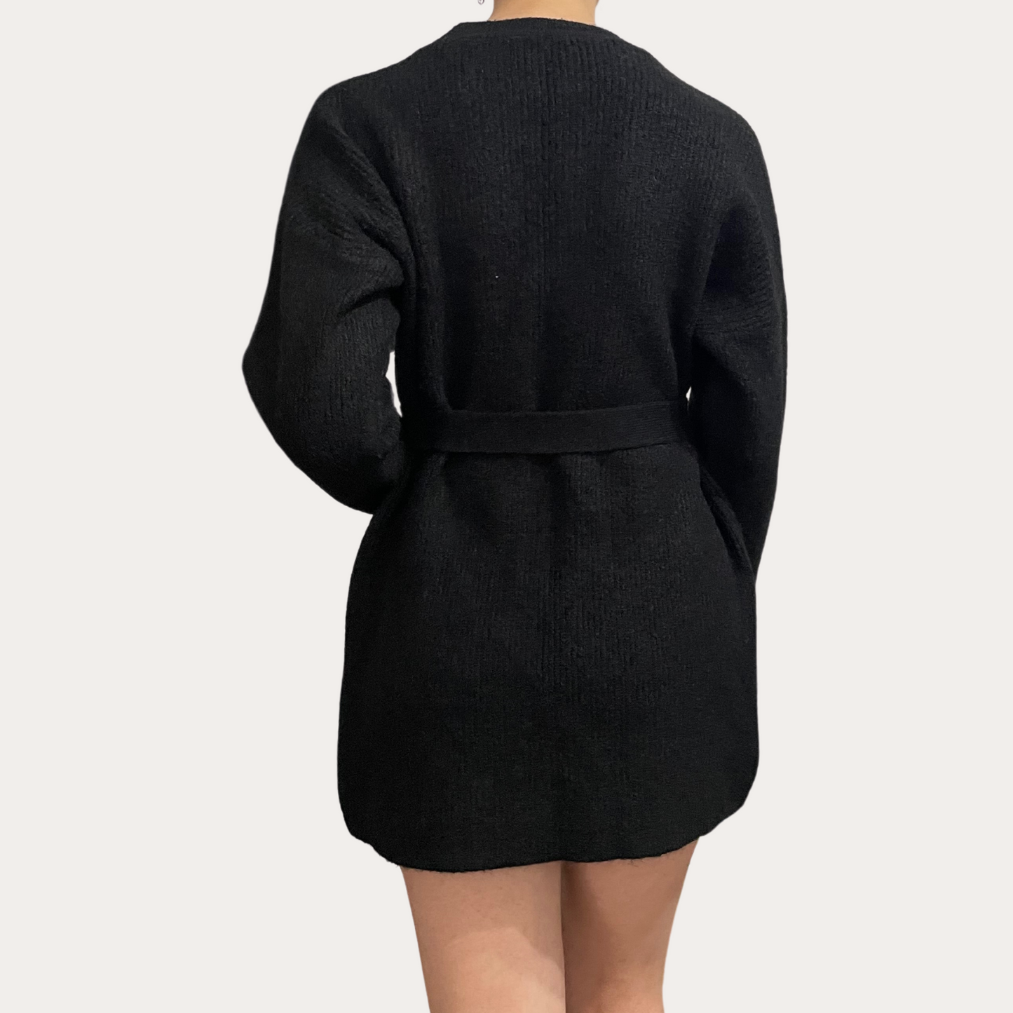 Knit Belt Dress