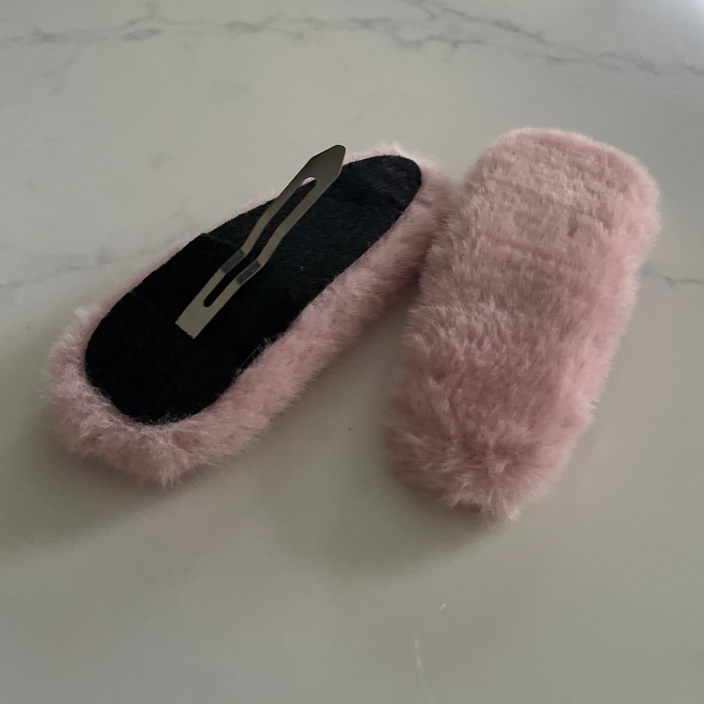 Fluffy Hair Clip - Set of 2