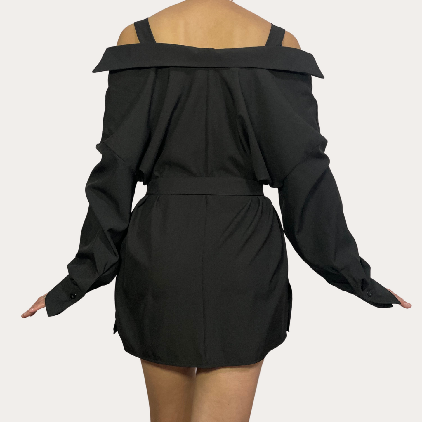 Buckle Shirt Dress
