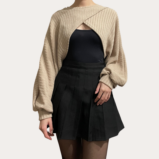Ribbed Bolero