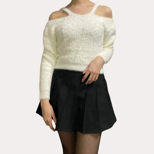 Open Shoulder Sweater