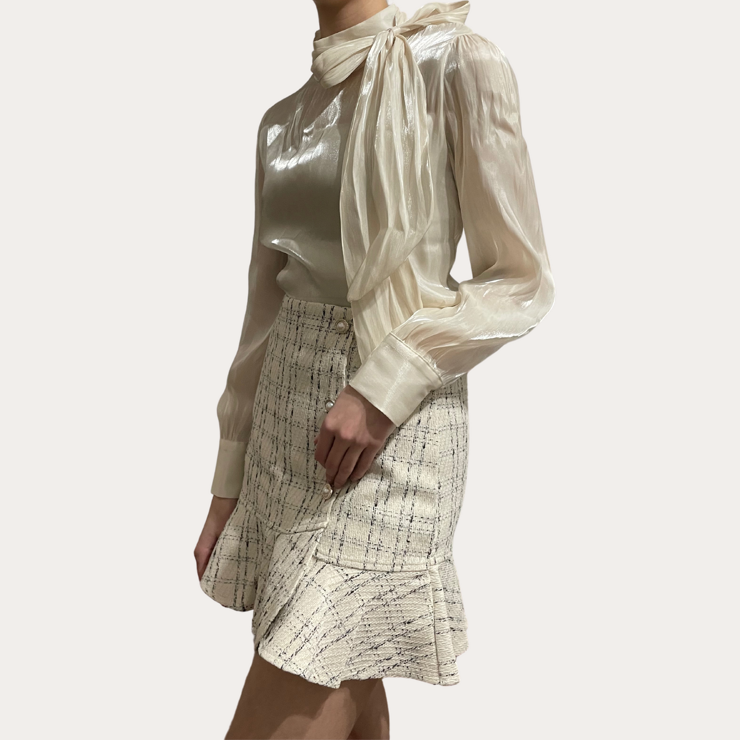 Irene Ribbon Blouse