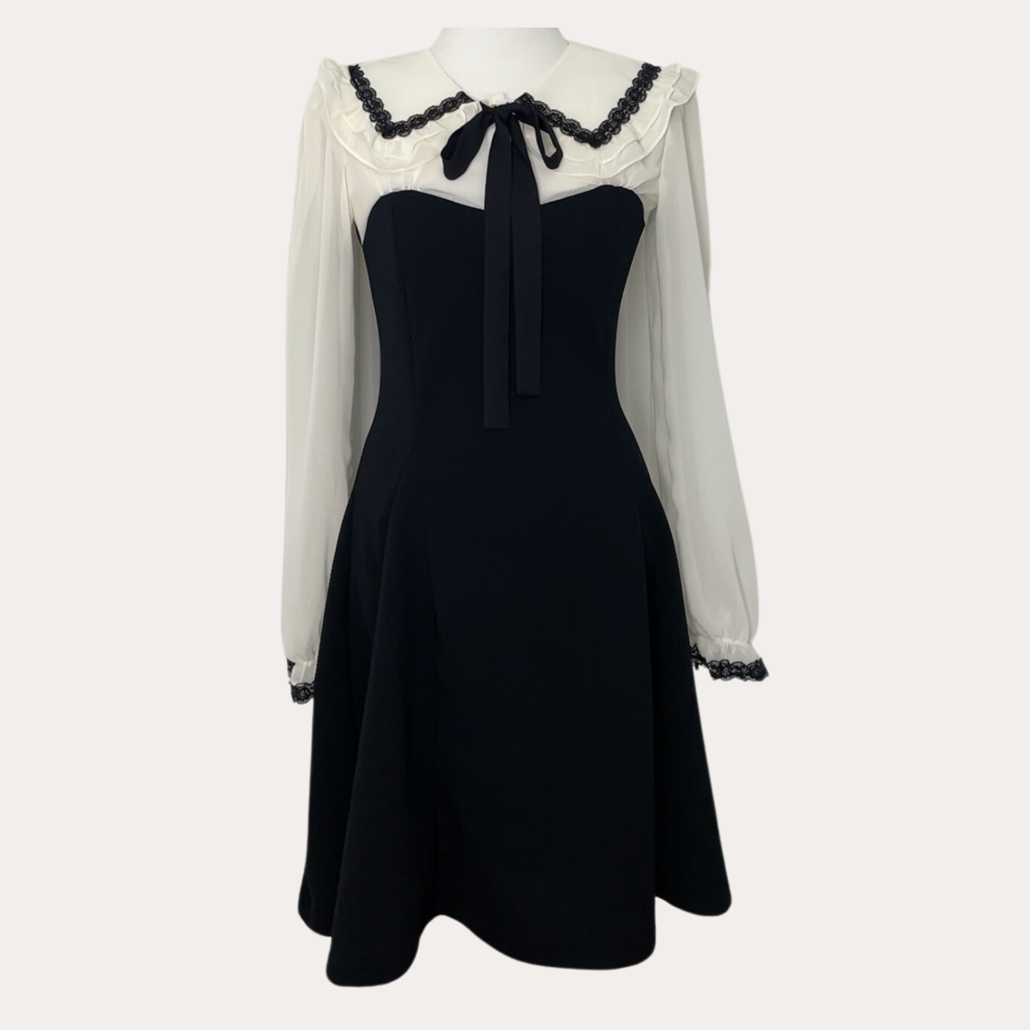 Peter Pan Collar Dress – Happy Ot