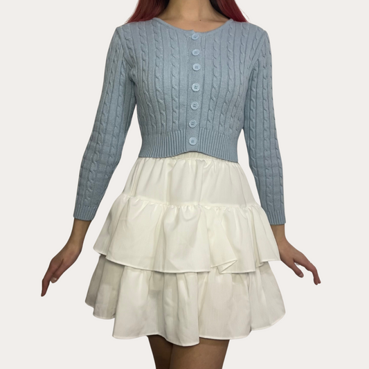 Layered Ruffle Skirt
